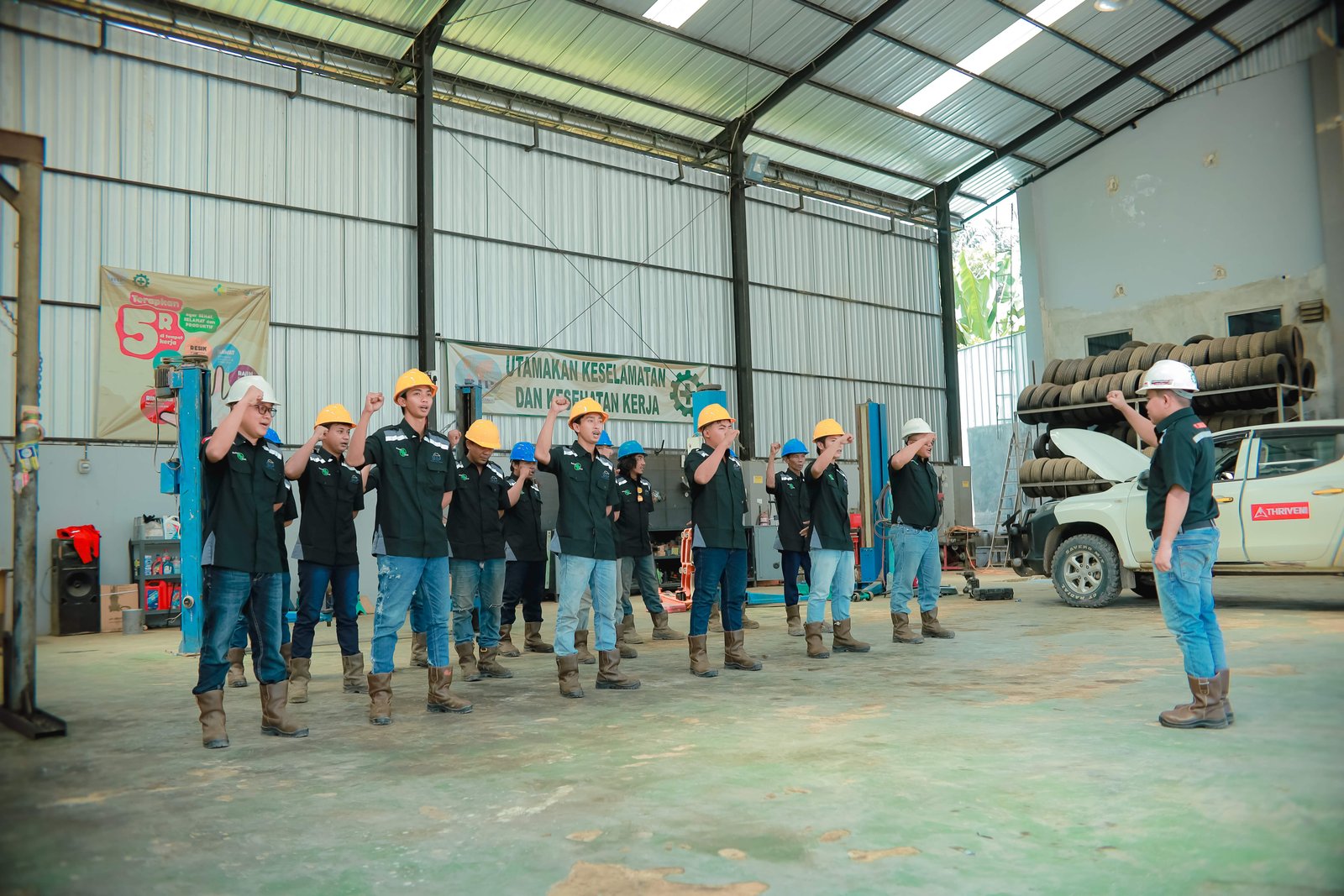 Inspeksi Rutin K3 Armada Operasional dan Pelatihan Safety Driving Driver